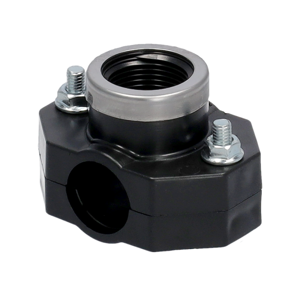 Anbohrschelle mit IG & 2 Schrauben & VA-Ring 40 mm x 3/4"