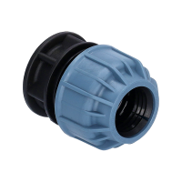 PP Fitting für PE Rohr | Endkappe Klemm PN10 40 mm