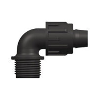 PP Winkel 90° Dripline x AG 20 mm x 3/4"
