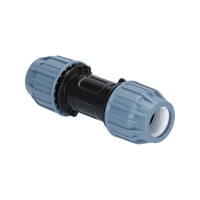 PP Fitting für PE Rohr | Reperaturkupplung Klemm x Klemm PN16 DVGW 50 x 50 mm