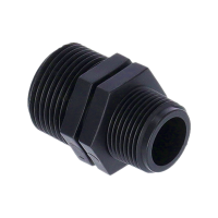 PP Reduzierdoppelnippel AG x AG 3/4" x 1/2"