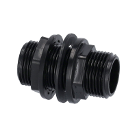 PE Durchführungskupplung AG 3/4"