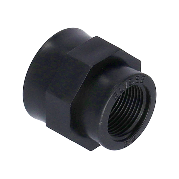 PP Reduziermuffe IG x IG 1 1/2" x 1 1/4"