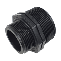 Reduzier - Doppelnippel mit O-Ring für Magnetventile AG x AG 1 1/2" x 1 1/4"