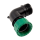 PVC- 90° Winkelkupplung mit O-Ring IG x AG 1 1/2" x 1 1/2"