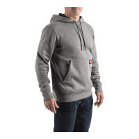 Leichter Kapuzenpullover grau M