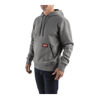 Leichter Kapuzenpullover grau M