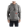 Leichter Kapuzenpullover grau M