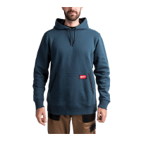 Leichter Kaupuzenpullover - blau / L