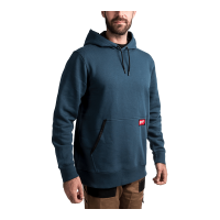 Leichter Kaupuzenpullover - blau / L