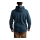 Leichter Kaupuzenpullover - blau / L