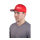 Baseball Kappe mit UV-Schutz rot S/M