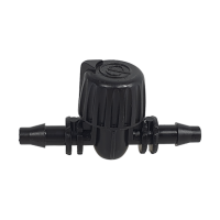 Mikro- Zubehör Mikro-Hahn 6/4mm Schlauchanschluss beidseitig