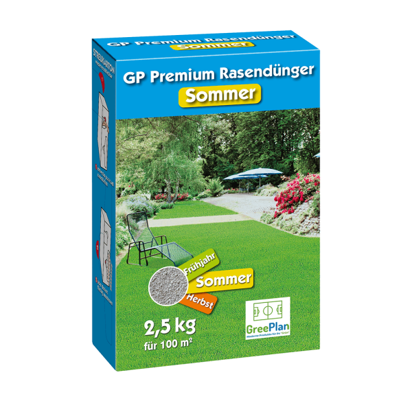 GP Premium Rasendünger Sommer 2,5 kg