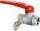 Kugelhahn Messing ACS mit Entleerung (DN8 / 1/4") Alu-Hebel IG x IG 2" (DN 50)