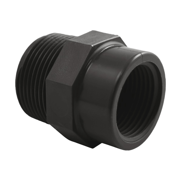 PP Übergangsstück 622 AG x red. IG 1 1/2" x 1 1/4"