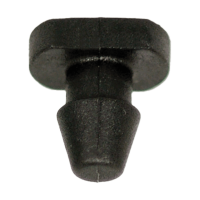 Mikroleitung 4/6 Verteilerkomponenten End- & Reparaturstopfen (D = 4,0 mm) für 6/4 Mikroschlauch oder PE-Rohr