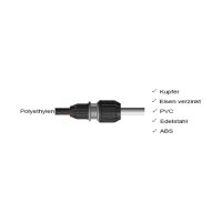 PP/PE Fitting Globale Übergangskupplung Klemm x Klemm 19 - 27 mm x 20 mm