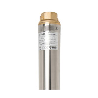 Tiefbrunnenpumpe STM16 3" Sandvertäglich; 750 Watt; 6000l/h 6,2 Bar 30,00 m mit Stecker