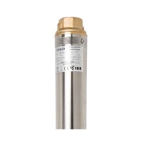 Tiefbrunnenpumpe STM24 3" Sandverträglich; 1100 Watt; 6000l/h 9,3 Bar 50,00 m mit Stecker