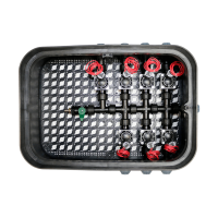 Ventilbox vormontiert Jumbo 7 Zonen mit Hunter PGV Magnetventilen inkl. Ausblasventil für Druckluft-25 mm