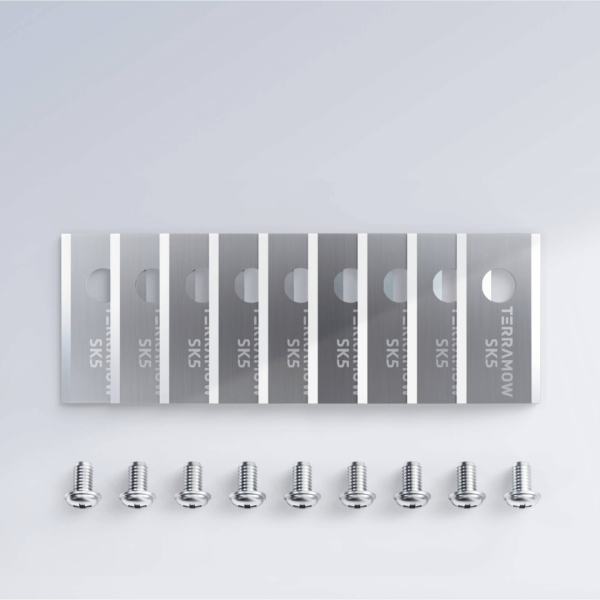 3 Sets Klingen: 9 Ersatzklingen für die TerraMow S-Serie