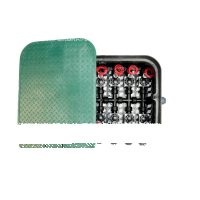 Ventilbox vormontiert Jumbo 12 Zonen mit Hunter PGV Magnetventilen inkl. Ausblasventil für Druckluft-32 mm